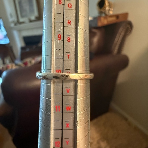 Vintage Diamonique Sterling Silver Marquise Cut CZ Ring size 10 - Picture 3 of 4